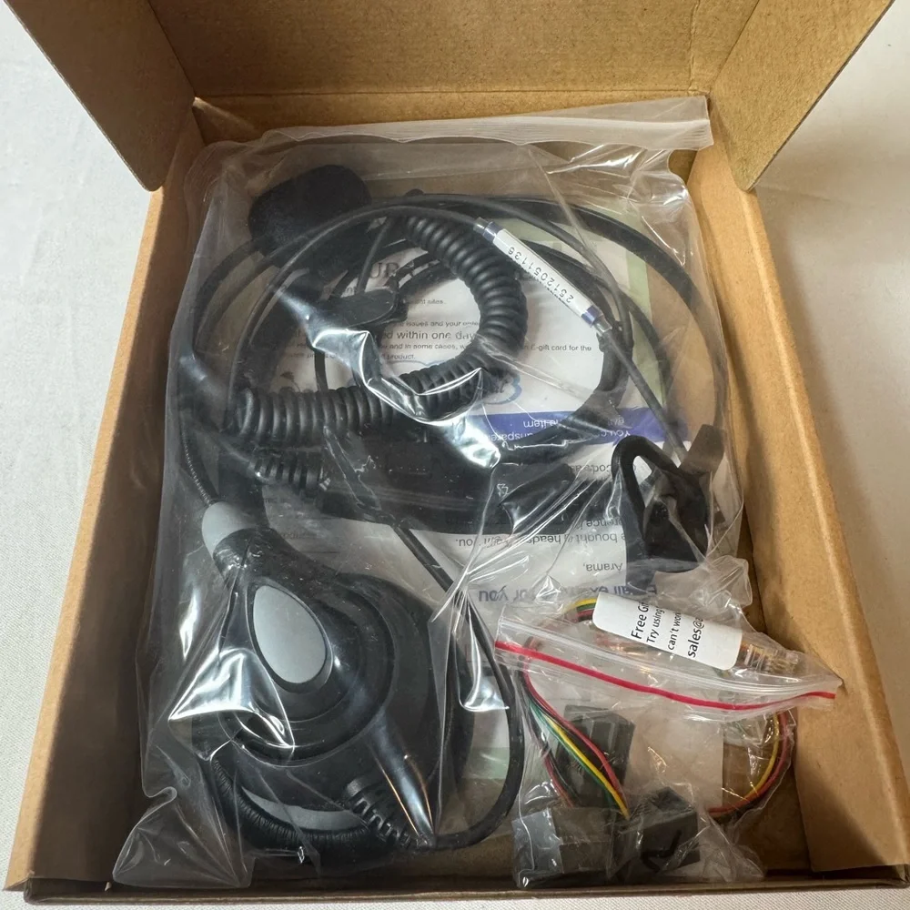 Telephone Wired Headset New